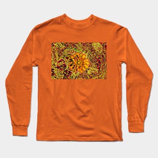 Abstract Psychedelic Background Long Sleeve T-Shirt